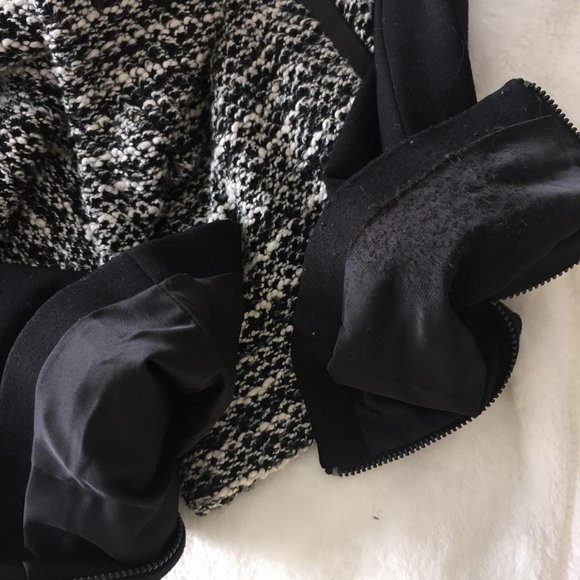 Alice + Olivia Burma Leather Drape Jacket S nwot - Picture 14 of 15